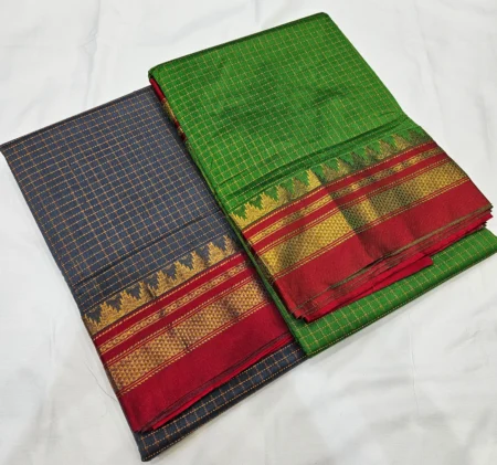 Ilkal handloom traditional sarees with blouse