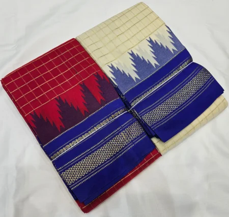 Ilkal handloom traditional sarees with blouse